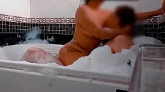 Play Big Tits Latina Neighbor Fulfills Jacuzzi Fantasy with Big Dick
